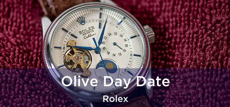 Olive Day Date Rolex